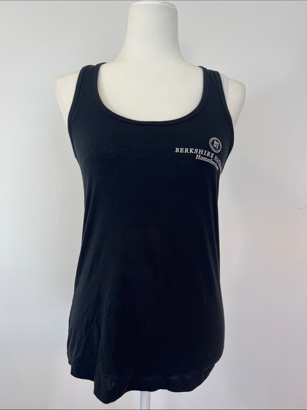 Berkshire Hathaway Black Scoop Neck Tank Top